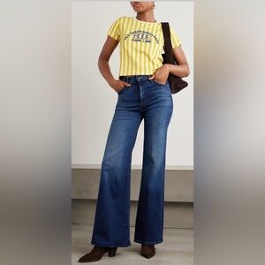 MOTHER The Hustler Roller Sneak Jeans